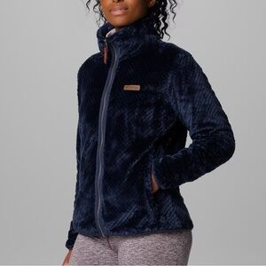 COLUMBIA Women's Fire Side™ II Sherpa Full Zip Fleece in Collegiate Blue